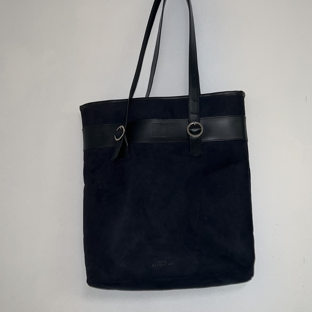 Givenchy Parfums Tote Bag Hand Bag Navy Blue
